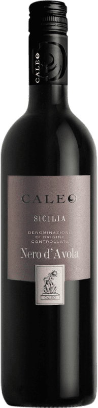 9,95 € Free Shipping | Red wine Botter Carlo Caleo D.O.C. Sicilia Sicily Italy Nero d'Avola Bottle 75 cl