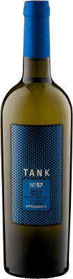 9,95 € Envio grátis | Vinho branco Caruso e Minini Tank Nº 57 Appassimento D.O.C. Sicilia Sicília Itália Grillo Garrafa 75 cl