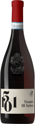 9,95 € Free Shipping | Red wine Barone 150 + 1 D.O.C. Piedmont Piemonte Italy Nebbiolo, Barbera Bottle 75 cl