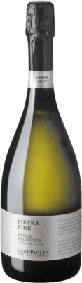 23,95 € 免费送货 | 白起泡酒 Case Paolin Pietra Fine Superiore Spumante D.O.C. Prosecco 伦巴第 意大利 瓶子 75 cl