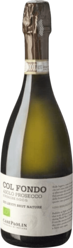 21,95 € Бесплатная доставка | Белое игристое Case Paolin Col Fondo Spumante D.O.C.G. Asolo Prosecco Venecia Италия бутылка 75 cl