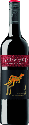 8,95 € Kostenloser Versand | Rotwein Casella Yellow Tail Jammy Red I.G. Southern Australia Südaustralien Australien Cabernet Sauvignon Flasche 75 cl