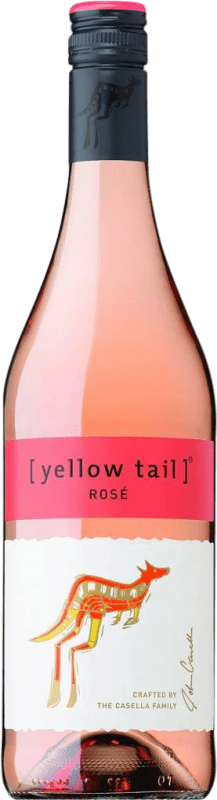 9,95 € 送料無料 | ロゼワイン Casella Yellow Tail Rosé I.G. Southern Australia 南オーストラリア州 オーストラリア Pinot Black ボトル 75 cl