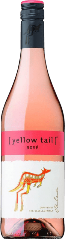 10,95 € Kostenloser Versand | Rosé-Wein Casella Yellow Tail Rosé I.G. Southern Australia Südaustralien Australien Spätburgunder Flasche 75 cl