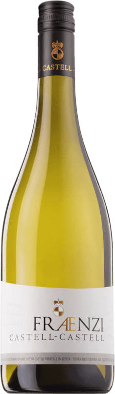 14,95 € Kostenloser Versand | Weißer Sekt Fürst Castell Fraenzi Q.b.A. Franken Franken Deutschland Müller-Thurgau, Bacca, Silvaner, Kerner, Scheurebe Flasche 75 cl