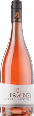 13,95 € Envio grátis | Espumante rosé Fürst Castell Fraenzi Rosarot Franken Alemanha Kerner, Domina Garrafa 75 cl