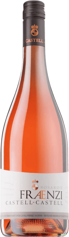 13,95 € Envio grátis | Espumante rosé Fürst Castell Fraenzi Rosarot Franken Alemanha Kerner, Domina Garrafa 75 cl