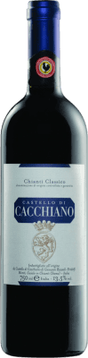 33,95 € Envio grátis | Vinho tinto Castello di Cacchiano D.O.C.G. Chianti Classico Itália Sangiovese, Malvasia Preta, Colorino, Canaiolo Garrafa 75 cl