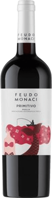 14,95 € 送料無料 | 赤ワイン Castello Monaci I.G.T. Puglia プーリア イタリア Primitivo ボトル 75 cl