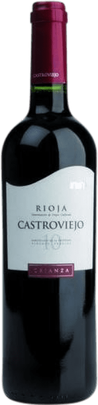 11,95 € 免费送货 | 红酒 Castroviejo 岁 D.O.Ca. Rioja 拉里奥哈 西班牙 Tempranillo 瓶子 75 cl