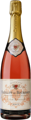 18,95 € Envio grátis | Espumante rosé Cave de Lugny Méthode Traditionnelle Rosé Brut A.O.C. Crémant de Bourgogne Borgonha França Nebbiolo, Gamay Garrafa 75 cl