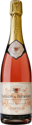 18,95 € Envío gratis | Espumoso rosado Cave de Lugny Méthode Traditionnelle Rosé Brut A.O.C. Crémant de Bourgogne Borgoña Francia Nebbiolo, Gamay Botella 75 cl
