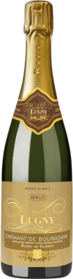 19,95 € Envoi gratuit | Blanc mousseux Cave de Lugny Brut A.O.C. Crémant de Bourgogne Bourgogne France Chardonnay Bouteille 75 cl