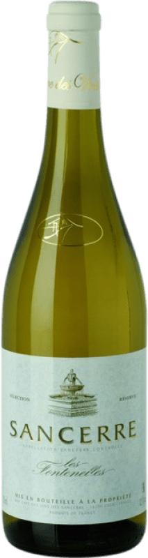 33,95 € 免费送货 | 白酒 Caves de Sancerre Les Fontenelles 预订 A.O.C. Sancerre 法国 Sauvignon White 瓶子 75 cl