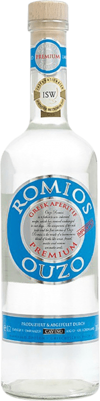 24,95 € Spedizione Gratuita | Anice Cavino Romios Ouzo Grecia 70 cl