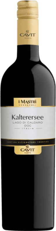 14,95 € 免费送货 | 红酒 Cavit Mastri Vernacoli D.O.C. Kalterersee 特伦蒂诺 意大利 Nebbiolo, Lagrein, Vernatsch 瓶子 75 cl