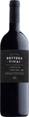 15,95 € 免费送货 | 红酒 Cavit Vinai D.O.C. Trentino 特伦蒂诺 意大利 Lagrein 瓶子 75 cl