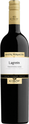 13,95 € Free Shipping | Red wine Cavit Mastri Vernacoli D.O.C. Trentino Trentino Italy Lagrein Bottle 75 cl