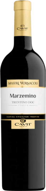 8,95 € 送料無料 | 赤ワイン Cavit Mastri Vernacoli D.O.C. Trentino トレンティーノ イタリア Marzemino ボトル 75 cl