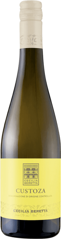 7,95 € Envío gratis | Vino blanco Cecilia Beretta Castelnuovo D.O.C. Bianco di Custoza Venecia Italia Malvasía, Trebbiano, Garganega, Tocai Friulano Botella 75 cl