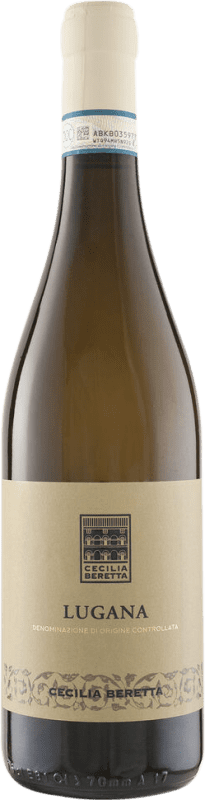 21,95 € Envío gratis | Vino blanco Cecilia Beretta Ca' Nova D.O.C. Lugana Lombardia Italia Trebbiano di Lugana Botella 75 cl