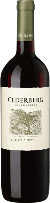 14,95 € 免费送货 | 红酒 Cederberg Merlot Syrah W.O. Cederberg Western Cape South Coast 南非 Merlot, Nebbiolo 瓶子 75 cl