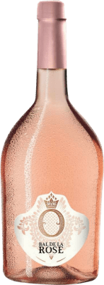 9,95 € 免费送货 | 玫瑰酒 Les Capréoles Bal de la Rosé I.G.P. Vin de Pays d'Oc 波尔多 法国 Grenache, Nebbiolo 瓶子 75 cl