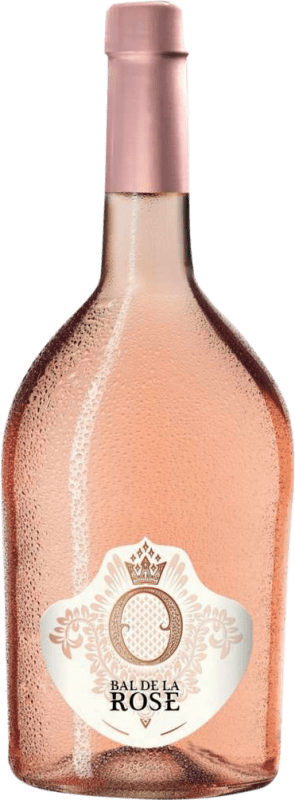 14,95 € Envio grátis | Vinho Rosé Domaine Les Capréoles Bal Rosé I.G.P. Vin de Pays d'Oc Bordeaux França Garnacha — Grenache, Nebbiolo 75 cl