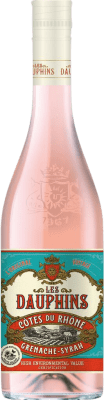 12,95 € Spedizione Gratuita | Vino Rosato Cellier des Dauphins Rosé — Rosato A.O.C. Côtes du Rhône Rhône Francia Syrah, Garnacha — Grenache, Cinsault 75 cl