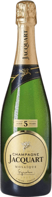 61,95 € Бесплатная доставка | Белое игристое Jacquart Mosaďque Signature брют A.O.C. Champagne Reims Франция Nebbiolo, Chardonnay, Pinot Meunier бутылка 75 cl