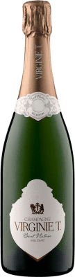 79,95 € Envio grátis | Espumante branco Virginie Taittinger Millésimé Brut Nature A.O.C. Champagne Sicília França Pinot Preto, Chardonnay, Pinot Meunier Garrafa 75 cl