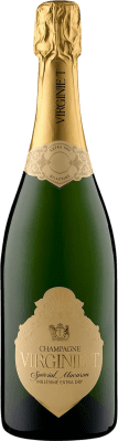 93,95 € Envio grátis | Espumante branco Virginie Taittinger Special Macaron Millésimé Extra Seco A.O.C. Champagne Sicília França Pinot Preto, Chardonnay, Pinot Meunier Garrafa 75 cl