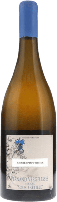 138,95 € Envío gratis | Vino blanco Charlopin Tissier Île des Vergelesses Sous Frétille Premier Cru Blanc Borgoña Francia Chardonnay Botella 75 cl