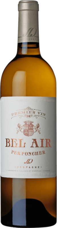 19,95 € 免费送货 | 白酒 Château Bel Air Perponcher Blanc A.O.C. Bordeaux 波尔多 法国 Nebbiolo, Sauvignon White 瓶子 75 cl