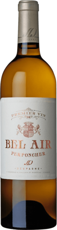 27,95 € Spedizione Gratuita | Vino Bianco Château Bel Air Perponcher A.O.C. Bordeaux bordò Francia Nebbiolo, Sauvignon Bottiglia 75 cl