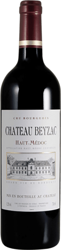 19,95 € Envoi gratuit | Vin Rouge Château Beyzac Cru Bourgeois A.O.C. Haut-Médoc Bordeaux France Merlot, Cabernet Sauvignon Bouteille 75 cl