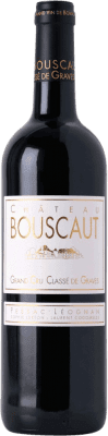 61,95 € Бесплатная доставка | Красное вино Château Bouscaut Grand Cru Classé de Graves A.O.C. Pessac-Léognan Бордо Франция Merlot, Cabernet Sauvignon, Malbec бутылка 75 cl