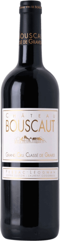 69,95 € 免费送货 | 红葡萄酒 Château Bouscaut Graves Grand Cru Classé A.O.C. Pessac-Léognan 波尔多 法国 Merlot — 梅洛, Cabernet Sauvignon — 赤霞珠, Malbec — 马尔贝克 瓶装 75 cl