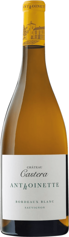 16,95 € Spedizione Gratuita | Vino Bianco Château Castera Anthoinette A.O.C. Bordeaux bordò Francia Sauvignon Bottiglia 75 cl