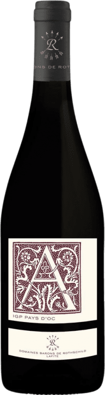 15,95 € Kostenloser Versand | Rotwein Barons de Rothschild Renaissance Aude I.G.P. Vin de Pays d'Oc Frankreich Cabernet Sauvignon, Nebbiolo Flasche 75 cl