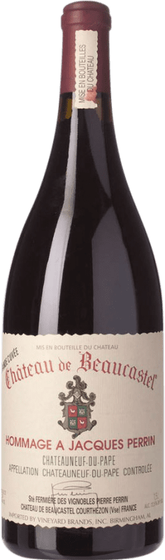 553,95 € Free Shipping | White wine Château Beaucastel Hommage à Jacques Perrin A.O.C. Châteauneuf-du-Pape Rhône France Bottle 75 cl