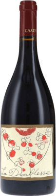 45,95 € Kostenloser Versand | Rotwein Château de Coulaine La Diablesse A.O.C. Crémant de Loire Loire Frankreich Cabernet Franc Flasche 75 cl