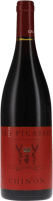 35,95 € Free Shipping | Red wine Château de Coulaine Les Picasses A.O.C. Chinon Loire France Cabernet Franc Bottle 75 cl