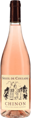 21,95 € Бесплатная доставка | Розовое вино Château de Coulaine Soleil Rosé — Розе A.O.C. Chinon Луара Франция Cabernet Franc — Каберне Фран 75 cl