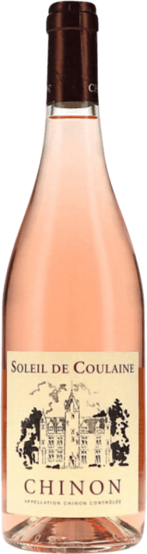 19,95 € Бесплатная доставка | Розовое вино Château de Coulaine Soleil Rosé — Розе A.O.C. Chinon Луара Франция Cabernet Franc — Каберне Фран 75 cl