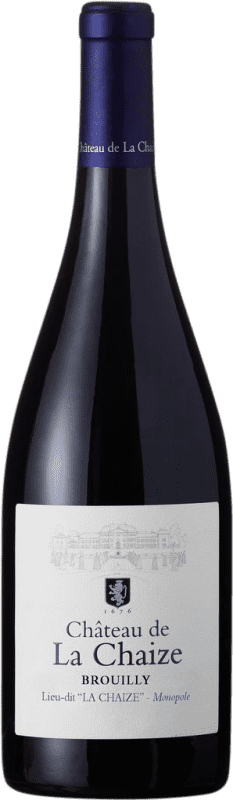 42,95 € 免费送货 | 红酒 Château de la Chaize A.O.C. Brouilly 博若莱 法国 Gamay 瓶子 75 cl