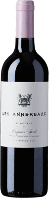 14,95 € Envío gratis | Vino Tinto Château des Annereaux A.O.C. Bordeaux Burdeos Francia Merlot, Petit Verdot Botella 75 cl