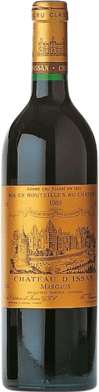 116,95 € Envío gratis | Vino tinto Château d'Issan 3ème Cru Classé A.O.C. Margaux Burdeos Francia Botella 75 cl