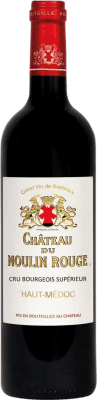 27,95 € Spedizione Gratuita | Vino Rosso Château du Moulin Cru Bourgeois A.O.C. Bordeaux bordò Francia Merlot, Cabernet Sauvignon, Cabernet Franc Bottiglia 75 cl