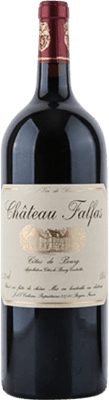 66,95 € Envoi gratuit | Vin rouge Château Falfas A.O.C. Côtes de Bourg Bordeaux France Merlot, Cabernet Sauvignon, Cabernet Franc Bouteille Magnum 1,5 L